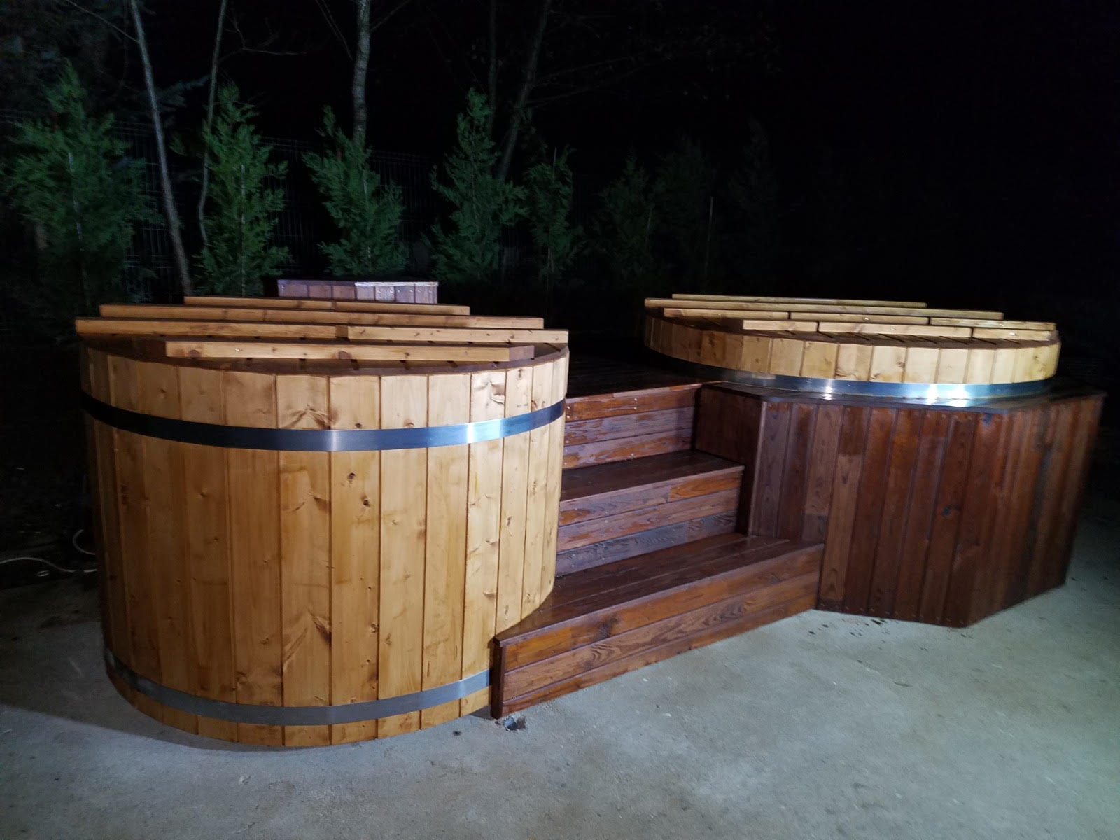 Proiect ciubăr, hot tub sau saună instalat de BSH Prodsalt — 101